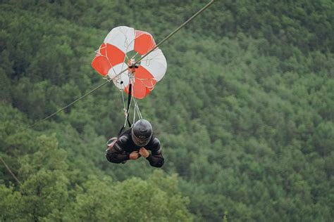 Tirolina en Huesca, Pirineos 